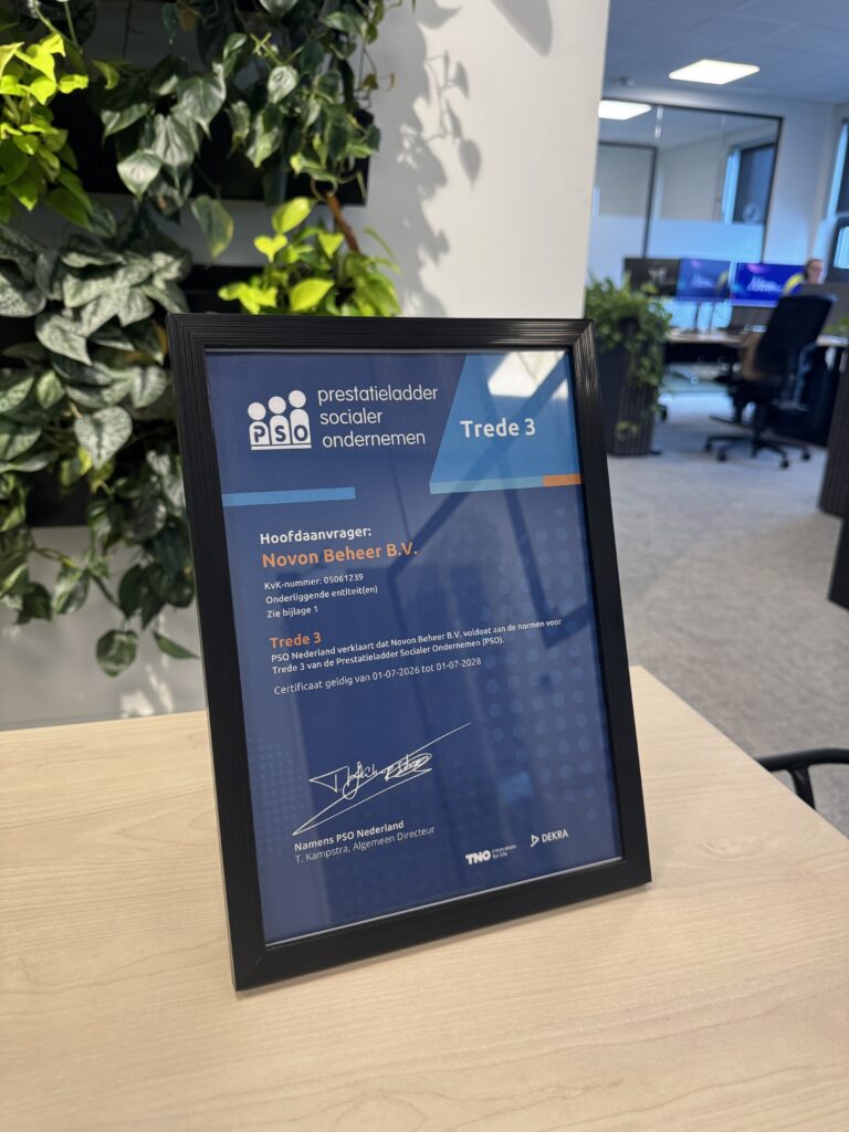Ons PSO Trede 3 certificaat
